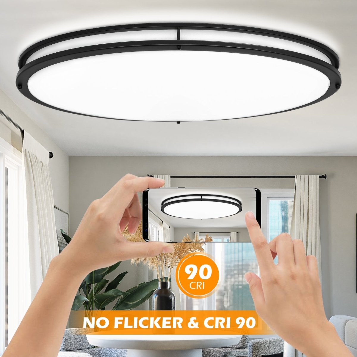 LED flush deals mount ceiling light