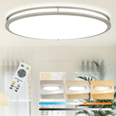 Remote Control & LED Light Source for all DEPULEY & DINGLILIGHTING Dimmable Flush Mount Ceiling Lights - 2 | DEPULEY