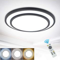 Remote Control & LED Light Source for all DEPULEY & DINGLILIGHTING Dimmable Flush Mount Ceiling Lights - 4 | DEPULEY