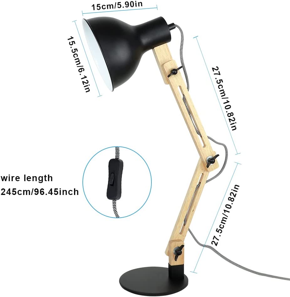 Desk fashion lamp adjustable